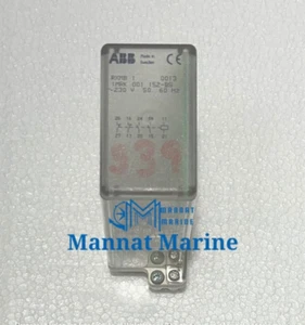 Relé auxiliar ABB RXMB1 1MRK001152-BS 230V 50Hz - Imagen 1 de 7