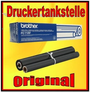 Original Brother PC-71 Ribbon Fax T100 T102 T104 T106 PPF-560 580 Egt Galeo 3000 - Zdjęcie 1 z 3