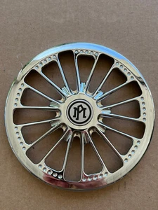 Performance Machine Super Gas Chrome Air Cleaner Face Plate Domino PM Harley USA - Picture 1 of 4
