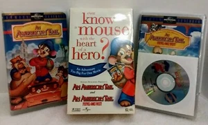  VHS Fievel An American Tail: Special Limited Edition 2-PACK cd-rom - Picture 1 of 10