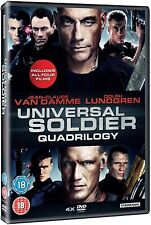 Universal Soldier Quadrilogy DVD 1992 Region 2