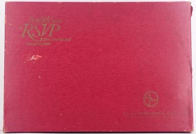 Scrabble RSVP Three Dimensional Crossword Game 1966 - Image 1 of 4