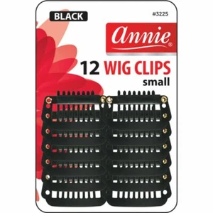 ANNIE: #3225 SMALL WIG CLIPS 12CT. - Picture 1 of 1