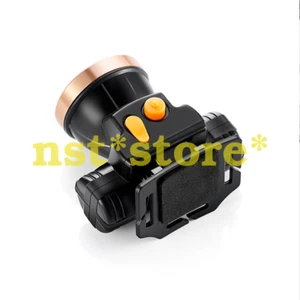 Rechargeable headlight glare mini LED flashlight wild battery searchlight - Picture 1 of 3