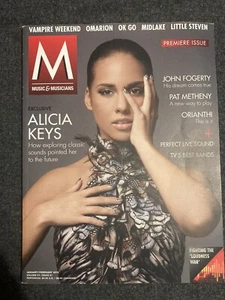 M MUSIC & MUSICIANS MAGAZINE - ALICIA KEYS - PREMIER ISSUE 2010 JAN/FEB VGC++++ - Picture 1 of 12