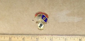 US Flag with New Hampshire Flag POW*MIA Pin - Picture 1 of 3