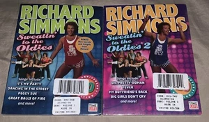 Richard Simmons: Sweatin' to the Oldies 20th Anniversary Volumes 1 & 2 DVD NEW - Imagen 1 de 2