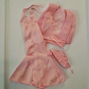 1986 Barbie Fancy Frills Fashion Pink Nightgown Robe Wrap 3182 - Picture 1 of 8