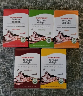 SUNRIDER 10 stick pack Fortune Delight