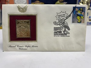 WOLVERINE GOLD EDITION USPS STAMP MARVEL COMIC 2007 FIRST DAY ISSUE - Picture 1 of 10