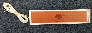 020100C2-A001N, Watlow, Silicone Rubber Heater, FLEX, 100W, 240V, 2"x10" - Picture 1 of 3