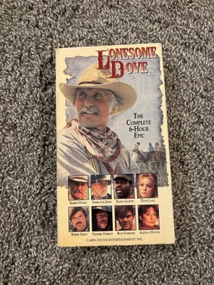 Lonesome Dove (VHS) The Complete 6-Hour Epic Western Action Drama Romance - Image 1 of 3