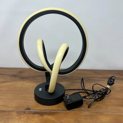 Airnasa Modern Loop Spiral RGB Table Lamp Unique LED Multiple Colors See VIDEO - Image 1 of 4