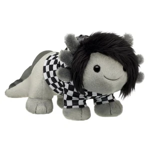 Felpa con cappuccio BUILD A BEAR Emo Axolotl peluche check set regalo imbottita PREVENDITA - Foto 1 di 5