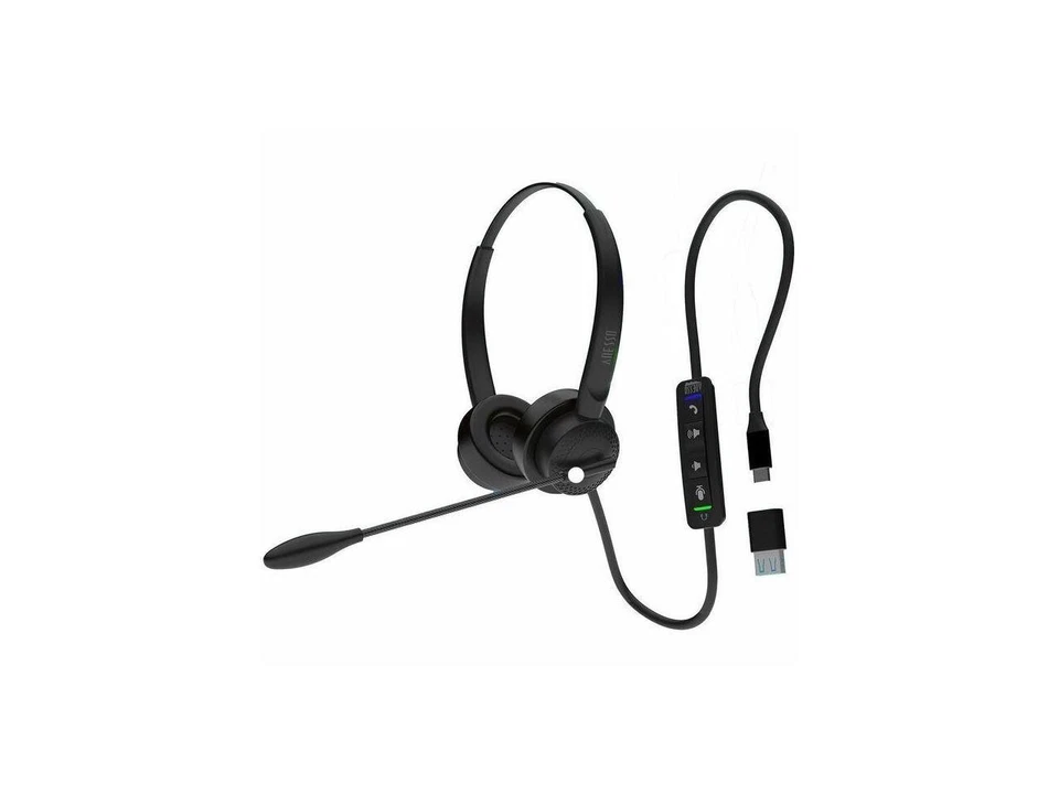 Adesso Xtream P4T-TAA Push to Talk Headset with microphone, Volume +/-, - Image 1 of 4