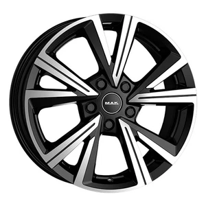 LLANTAS MAK QVARZ PARA KIA CEED 7.5X18 5X114,3 BLACK MIRROR 4NK - Imagen 1 de 4
