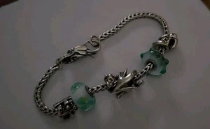 Trollbeads Armband ca.19cm mit Verschluss Gemessen - Bild 1 von 1