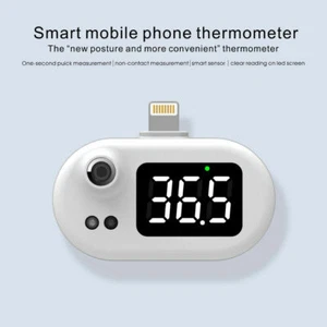 Thermomètre infrarouge intelligent sans contact support iOS iPhone portable - Photo 1 sur 5