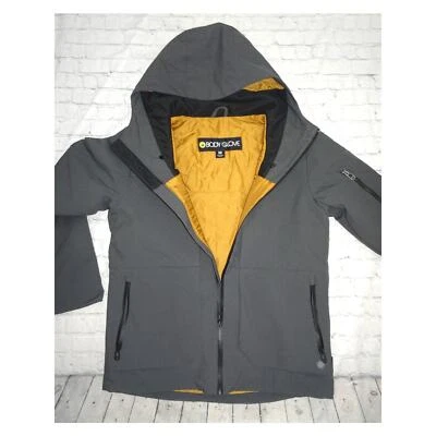 Body Glove Men's Lightweight Softshell Jacket, Hooded Water Resistant, Gray, Med Foto 1 de 4