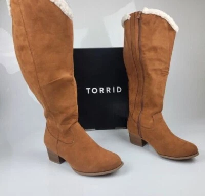 Botas Torrid Cálidas Gamuza Piel de Oveja talla 10 W NUEVAS EN CAJA~ Foto 1 de 2