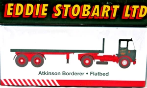 MINT 1:76 EDDIE ATKINSON BORDERER Truck & FLAT-BED Trailer Atlas in SEALED BOX - Picture 1 of 9