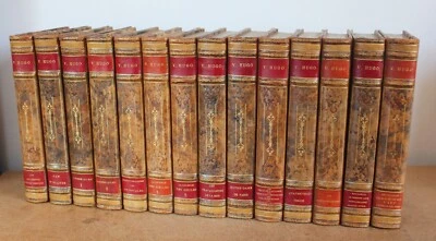 Oeuvres de Victor Hugo 14 tomes ND Ernest Flammarion, éditeur - Photo 1/4