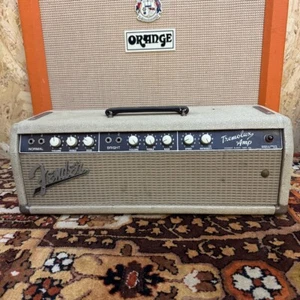 Vintage 1962 Fender Tremolux Brownface USA Valve Amplifier Head Players *1960s* - Picture 1 of 24