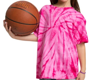 Tie Dye T-Shirts Plain Colors Kids and Adult Colortone 100% Cotton - Picture 1 of 55