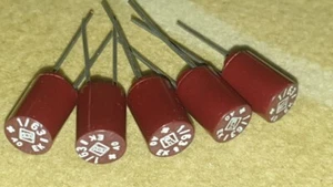 5Stk Roederstein ELKO 1uF 63V EK d=8,7 h=12,5mm - Bild 1 von 3