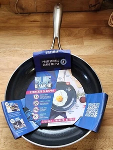 Padella Blue Diamond 8" grado professionale tristrato ceramica potenziata antiaderente - Foto 1 di 5