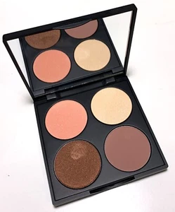 NWOB Gorgeous Cosmetics All In One Brown Eyes Custom Eye 4 Pan Palette ~Read - Picture 1 of 5