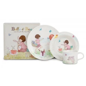 BELLE UND & BOO 3-teiliges Frühstücks-Set - Tasse Teller Müslischale Oetinger - Bild 1 von 2