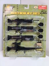 Modern US Machine Gun Set | Ultimate Soldier | 21st Century Toys 2008 | Sealed
