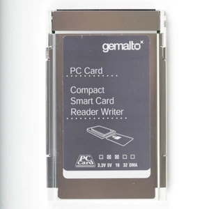 10x GemPC Card Compact Smart Card Reader Chip Card PCMCIA - Foto 1 di 1