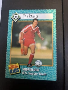 1989 Sports Illustrated for Kids Tab Ramos Soccer Card - Picture 1 of 2