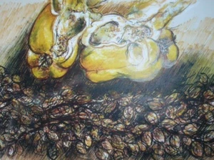 Litografia di Galimberti Umberto 50x70 numerata e firmata - Foto 1 di 1