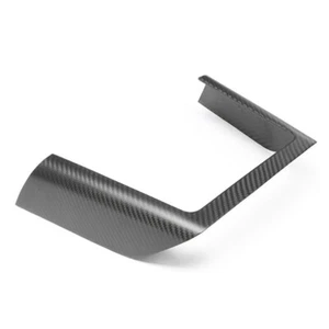 Carbon Fiber Console Wireless Charge Panel Frame Trim for Tesla Model S X 2021+ - Imagen 1 de 2