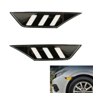 LED Side Marker Lights Turn Signal Lamp Daylight Lamp For HONDA CIVIC 2016-2020 - Picture 1 of 12