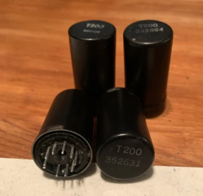 Par de Micrófonos Transformadores Bogen T-200 MC MM Entrada Fono 200:50k Step-up SUT Foto 1 de 3