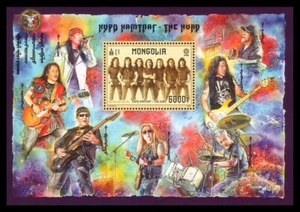 Mongolia 2025 The Hurd / Khurd Rock Band SS Imperf - Foto 1 di 1