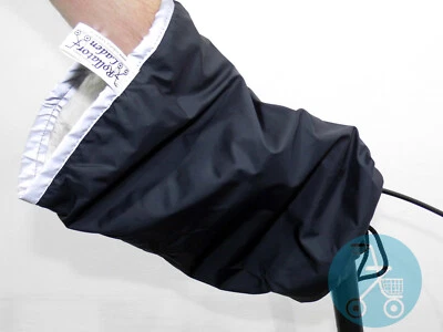 MARKENLOS HARO, Handschutz für Rollator wind regen blau warm schnee kalt einfach befestigt