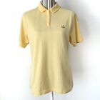 Vintage Masters Collection polo Womens large Pima cotton Masters logo Textured