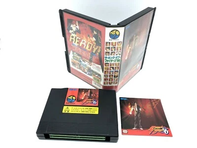 Neo Geo AES The King Of Fighters 96 SNK ROM Cartridge with Manual Tested - Image 1 of 4