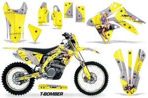 Graphic Kit Decal Sticker Wrap + # Plates For Suzuki RMX450Z 2009-2017 TBOMBER Y - Picture 1 of 1