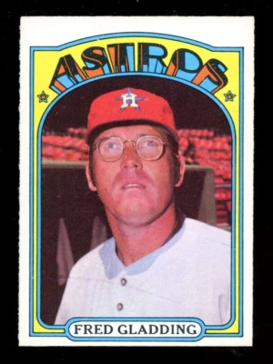 1972 TOPPS OPC O PEE CHEE MLB Baseball #507 Fred Gladding NM Houston Astros Card - Image 1 of 2