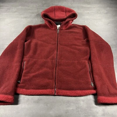 Suéter con Capucha Patagonia Better Vintage Mujer Chaqueta Roja Mediana Polar Hecho en EE. UU. Foto 1 de 4