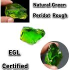 Special Offer Uncut Rough 144.95 Ct Natural Green Peridot Certified Gemstone OPI