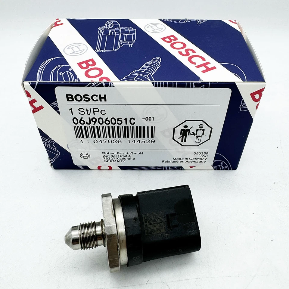 Sensor de presión de inyección de combustible 06J906051C compatible con Bosch Audi A4 A5 VW CC Passat Foto 1 de 4