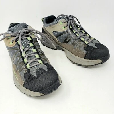 Vasque Gortex Mujer 9.5 Zapatos Senderismo Exterior 7613 Gris Verde Marrón Sin Plantillas Foto 1 de 4