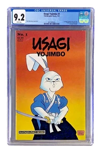Usagi Yojimbo #1 CGC 9.2 - Fanatagraphics, 1987 - 1st Solo Series - Picture 1 of 2